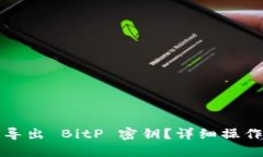 如何导出 BitP 密钥？详细