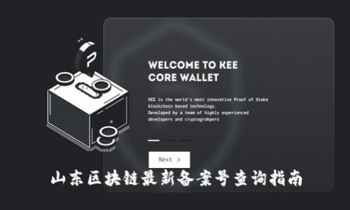 山东区块链最新备案号查询指南