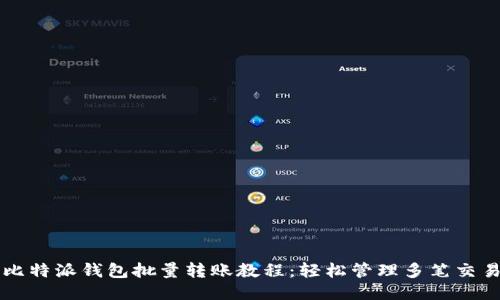 比特派钱包批量转账教程：轻松管理多笔交易
