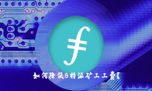 如何降低B特派矿工工费？