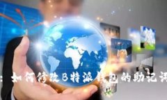 : 如何修改B特派钱包的助记词